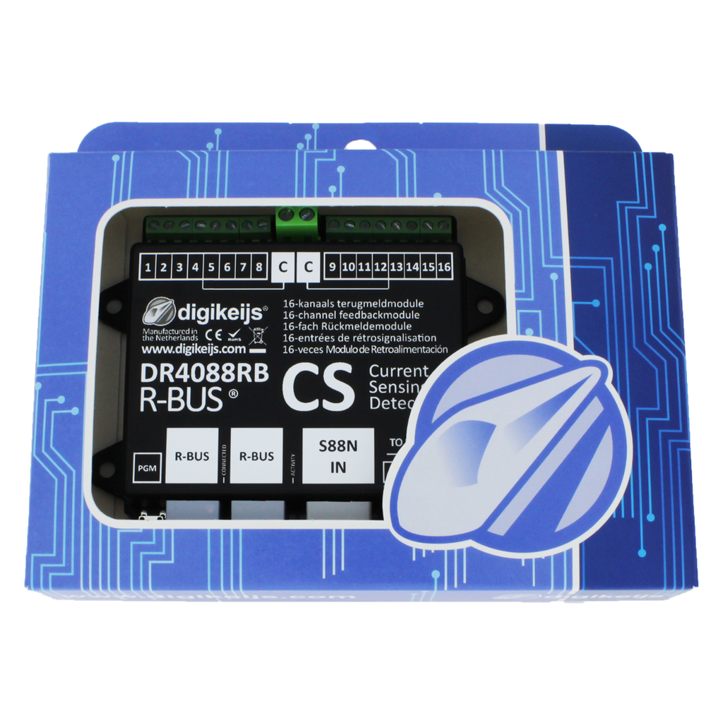 Digikeijs DR4088RB-CS - 16-channel R-BUS™ feedback module