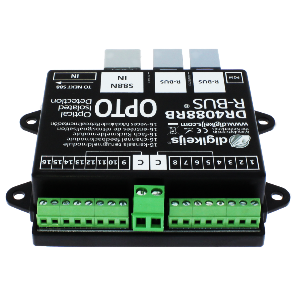 Digikeijs DR4088RB-OPTO - 16-channel R-BUS™ feedback module