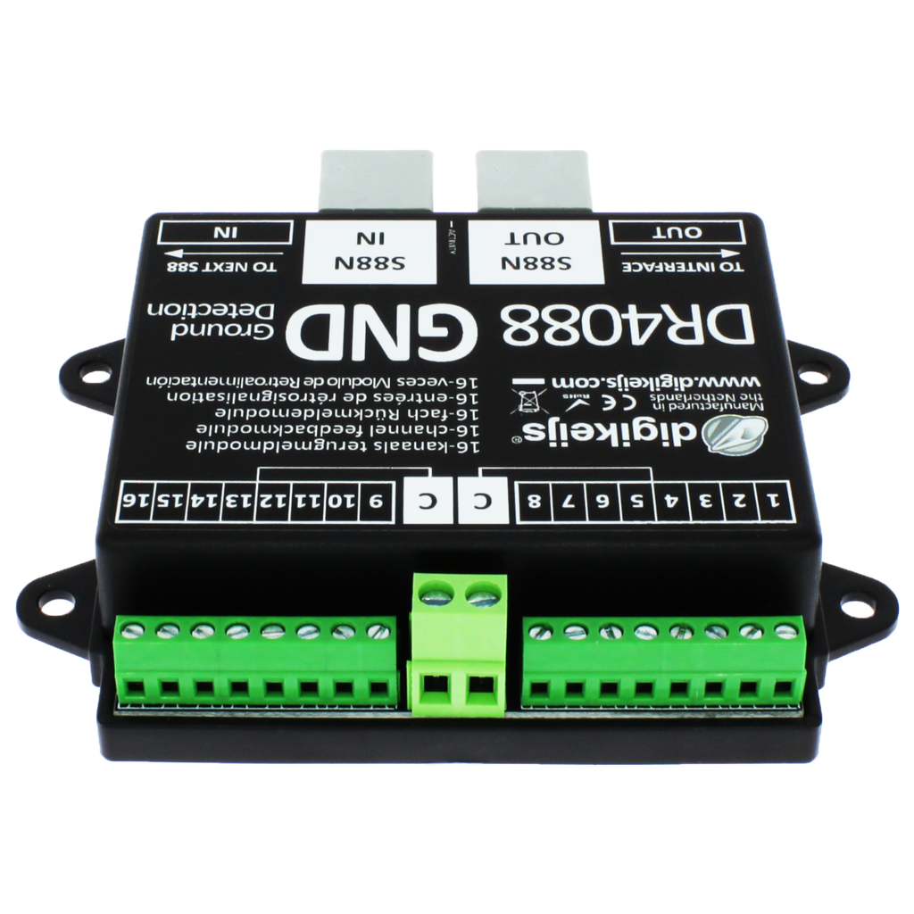 Digikeijs DR4088GND - 16-channel feedback module S88N