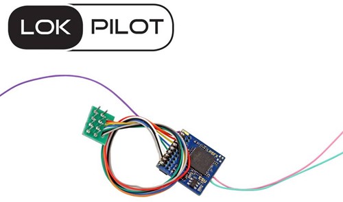 ESU 59220 H0 0 - Lokpilot 5 Fx, DCC, Functie decoder, 8-pin NEM652