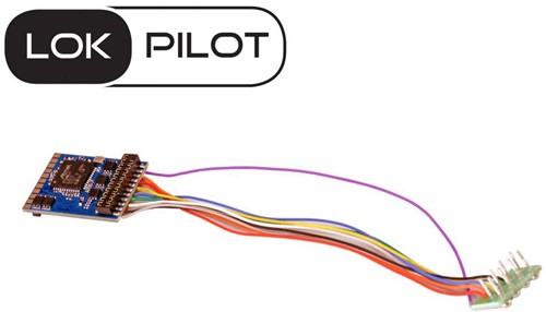 ESU 59610 H0 0 - Lokpilot 5, DCC/MM/SX, loc decoder, 8-pin NEM652