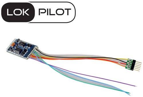 ESU 59626 H0 0 - Lokpilot 5, DCC, loc decoder, 6-pin NEM651