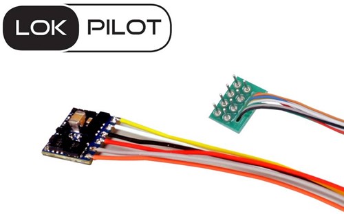 ESU 59810 H0 TT N - Lokpilot 5 Micro, DCC/MM/SX, 8-pin NEM652