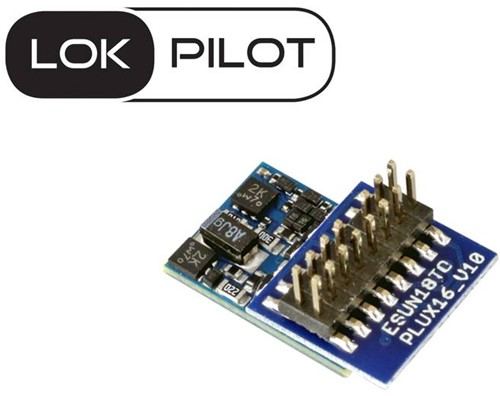 ESU 59814 H0 TT N - Lokpilot 5 Micro, DCC/MM/SX, PluX16