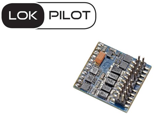 ESU 59212 H0 0 - Lokpilot 5 Fx, DCC/MM/SX, Functie decoder, PluX22 NEM658