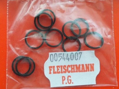 Fleischmann 00544007 - Slipbanden 10,5 x 1,3 mm (10 stuks)