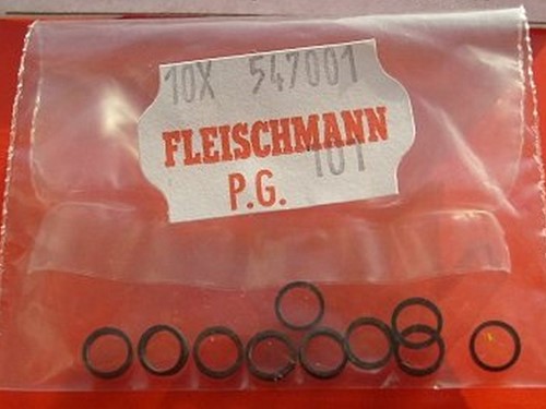 Fleischmann 00547001 - Slipbanden 5,5 x 1,3 mm (10 stuks)