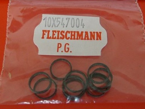 Fleischmann 00547004 - Slipbanden 8,8 x 1,3 mm (10 stuks)