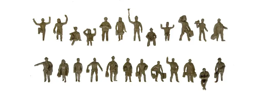 Roco 40000 - Bahnfiguren 24. Stk. H0       