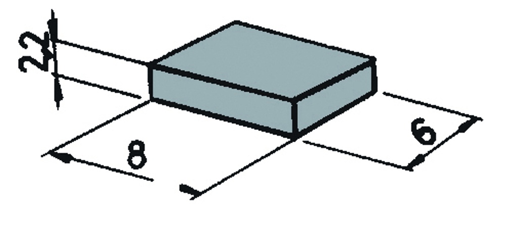 Roco 42256 - 6 Stück Packung Magnete       