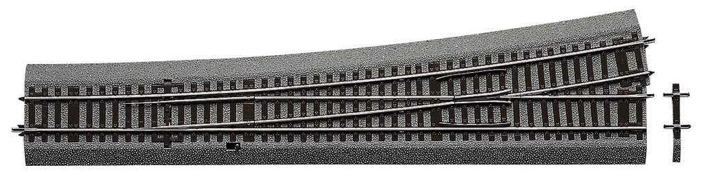 Roco 42580 - H-Weiche li. Wl10         HAND