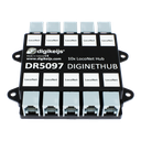 Digikeijs DR5097 - DigiNetHub, 10 voudige LocoNet hub