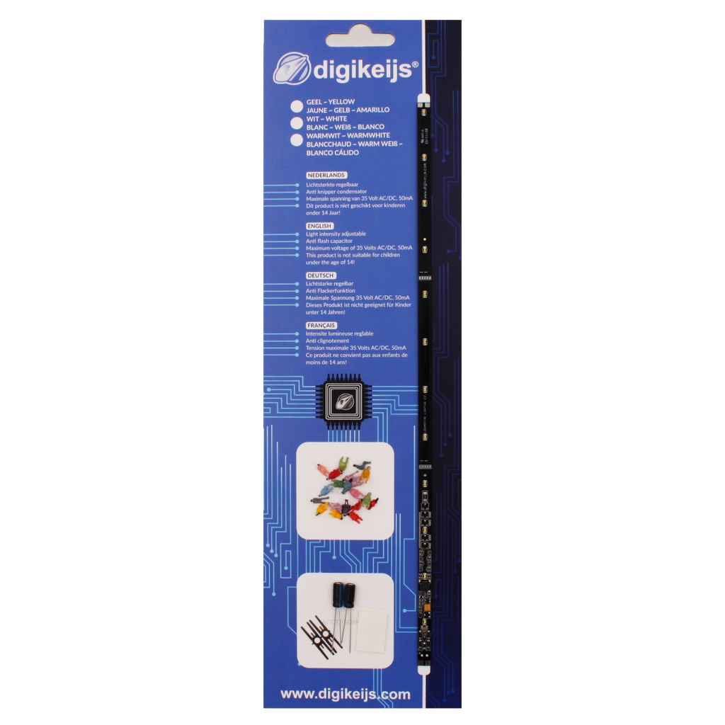 Digikeijs DR800GOLD-N - N Digitaal binnenverlichting pakket Warm Wit