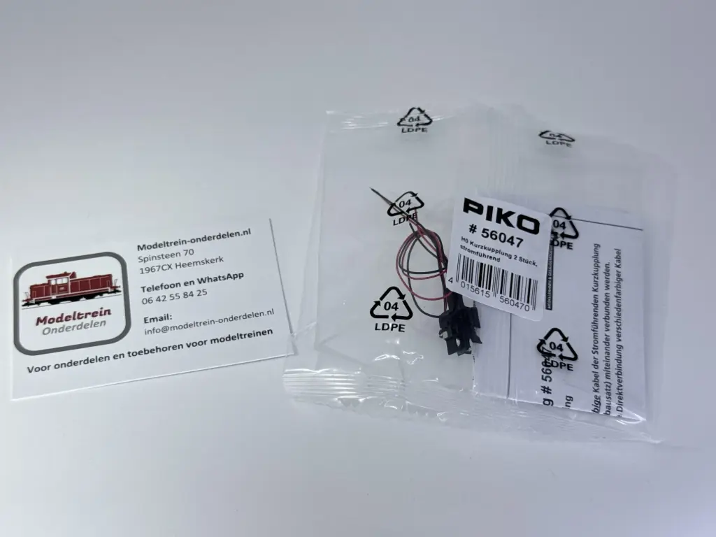 Piko 56047 - H0 Stroomvoerende kortkoppeling
