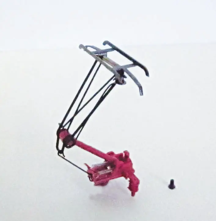 Piko 56166 - Stromabnm. Hobby-Loks Metall rot für BR193