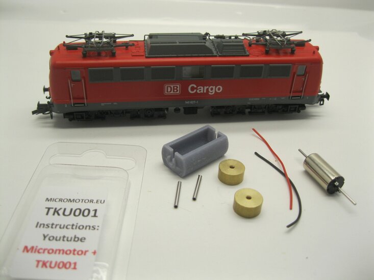 micromotor TKU001F TT motor conversion kit