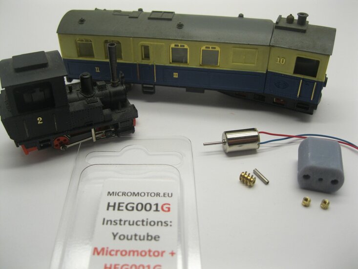 micromotor HEG001G motor conversion kit
