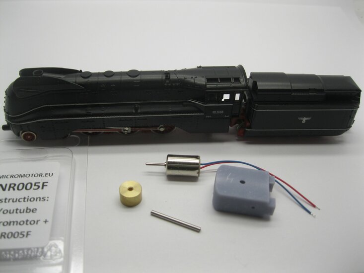 micromotor NR005F motor ombouwset
