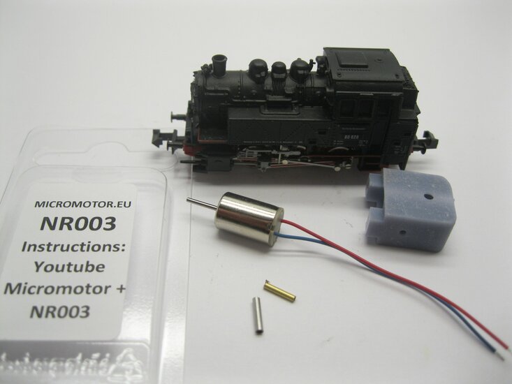 micromotor NR003 motor ombouwset