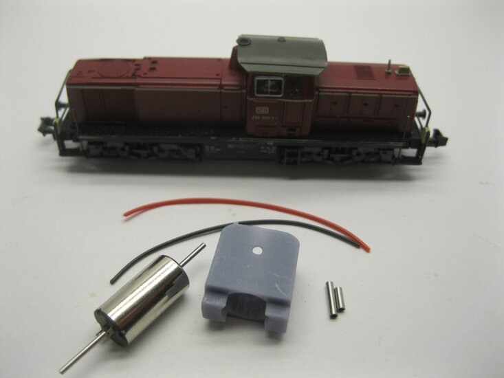 micromotor NR007 motor ombouwset