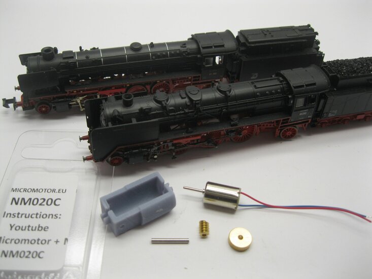 micromotor NM020C motor ombouwset 