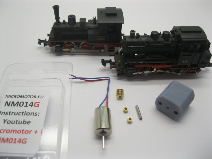 micromotor NM014G ombouwkit 