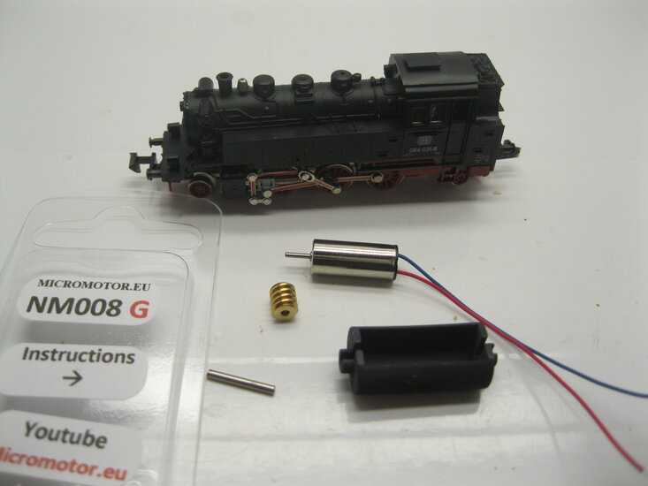 micromotor NM008G ombouwkit