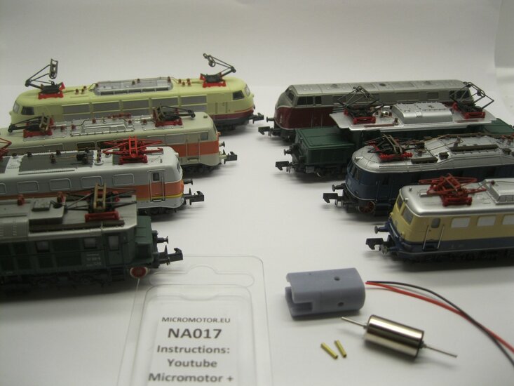 micromotor NA017 motor ombouwset