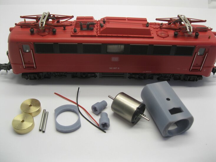 micromotor HR002C motor ombouwset