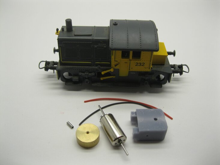 micromotor HR001F motor ombouwset 