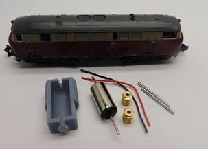 micromotor NM034G N motor ombouwset 