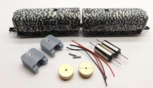 micromotor NR011F  N motor ombouwset 