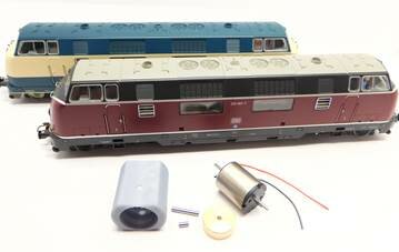 micromotor HP001F  motor ombouwset 