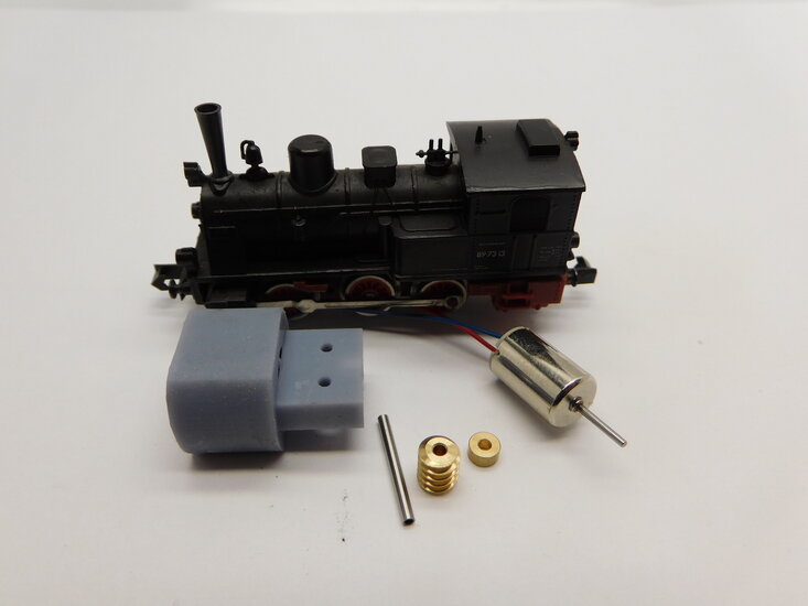 micromotor NA026C motor ombouwset