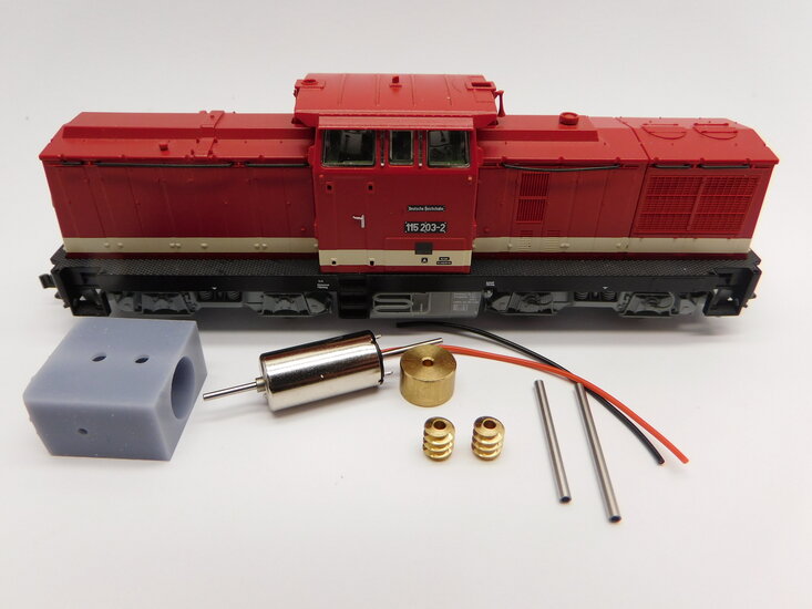 micromotor TRC005C motor ombouwset 