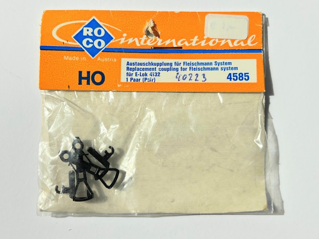 Roco 4585 / 400223 - Haak koppeling (2 stuks in verpakking)