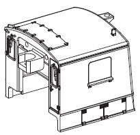 Piko ET40441-04 - N machinistenhuis NS 2384 Cargo