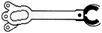 Piko ET50001-27 - BR 01.5 koppeling lok-tender