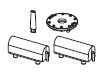 Piko ET51642-49 - Set met dakonderdelen E-loc BR 140