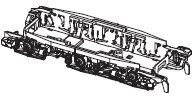 Piko ET51670-75 - BR 103 draaistel voorzijde
