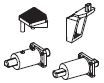 Piko ET51672-32 - BR 103 Pufferadapter, Auftritt, Aufstiegsleiter
