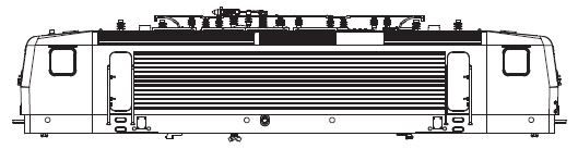 Piko ET51704-15 - DB AG BR 112 rood losse kap compleet