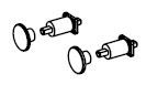 Piko ET51844-64 - BR 111 set buffers (4x)