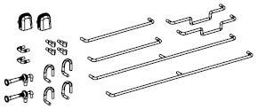 Piko ET52460-16 - NS 2000 set handrails en lantaarnijzers
