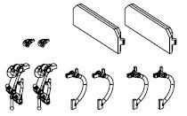 Piko ET52460-21 - NS 2000 set accessoires bufferbalk