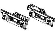 Piko ET52460-64 - NS 2000 set draaistelzijden DLM2 -  M3 en M4