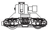 Piko ET52500-36 - BR 218 aandrijfkast compleet
