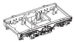 Piko ET53000-155 - Draaistel zilverling rijtuig met dynamo