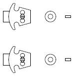 Piko ET54000-99 - Koppelingshouder tbv rode Hobby containerwagen (2x)