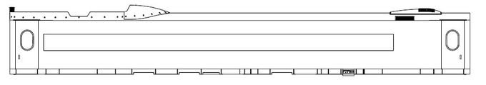 Piko ET57194-03 - ICE DB behuizing tussenrijtuig met panto